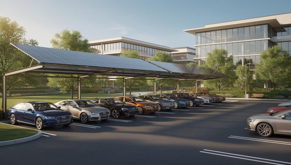 Ombrière de parking : la solution durable pour valoriser les espaces extérieurs